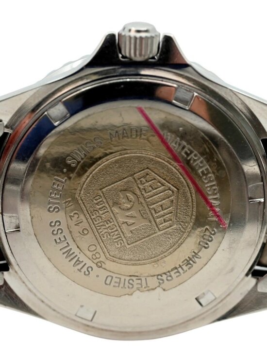 Tag Heuer 37mm Men\'s Blue Dial 1000 Series Dive Watch Jubilee Band! 980.613 N! main image 7